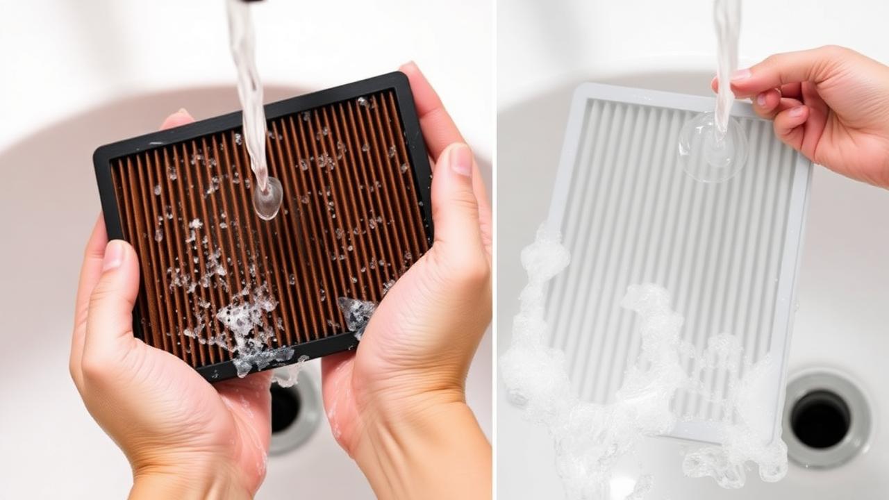 AC Filter Cleaning